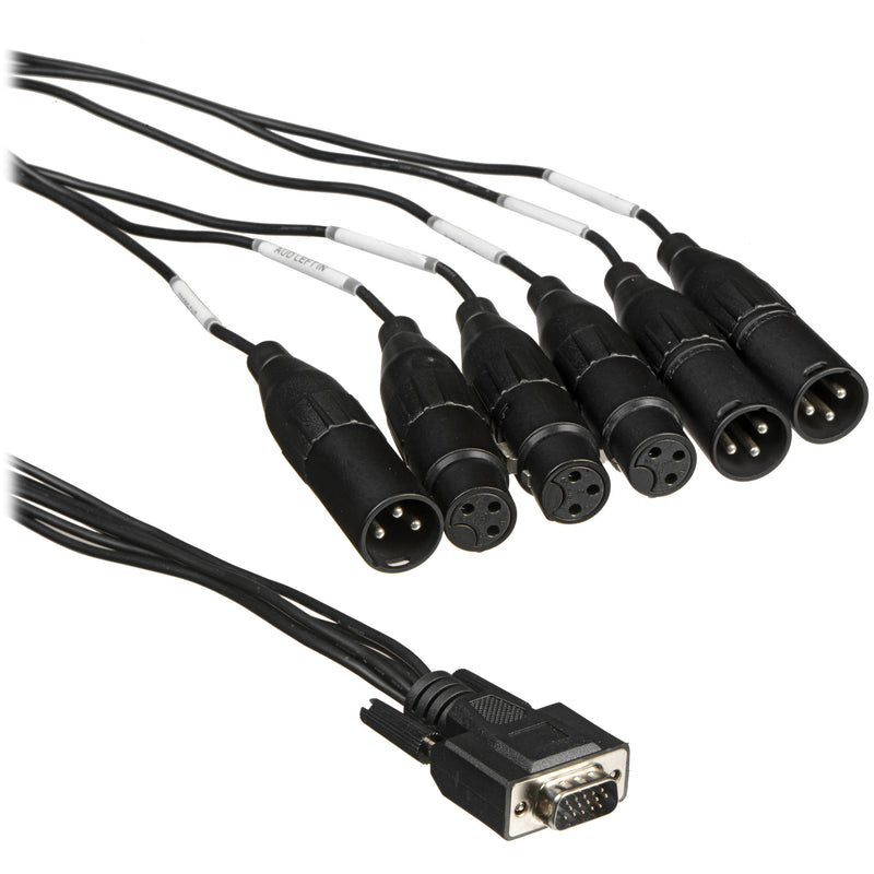 Cable de conexión de audio Blackmagic Design para conmutadores de producción ATEM 1M / E y 2M / E (2 ')