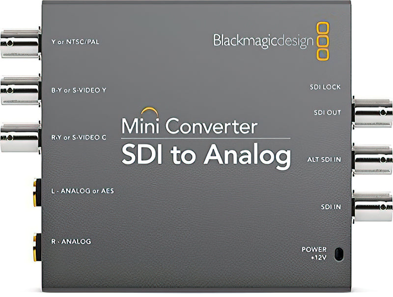 Blackmagic Design Mini Converter SDI to Analog with de-embedded audio