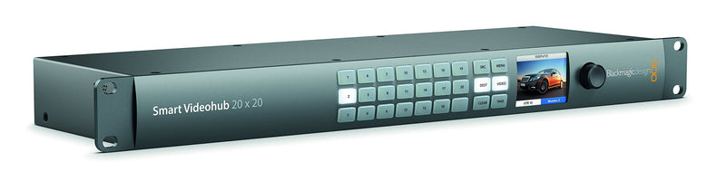 Blackmagic Design Smart Videohub 20x20 Routing Switcher, 4:2:2 and 4:4