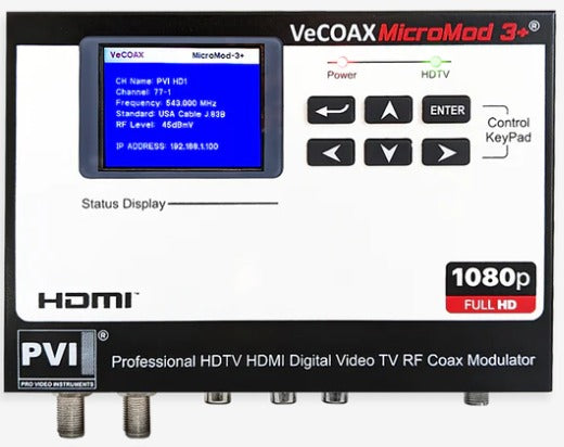 VeCOAX Micromod 3+ RF Modulator
